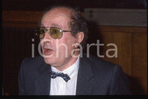 35mm vintage slide* 1985 ca CINEMA film director Manoel de OLIVEIRA (22)