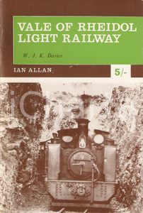 Oggetto da collezione cartaceo 1970 VALE OF RHEIDOL Light Railway WALES by W.J.K. DAVIES Book 1