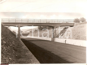 Fotografia d epoca originale 1935 ARQUATA SCRIVIA AL Strada Comunale CAVALCAVIA Foto 1
