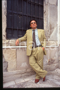 35mm vintage slide* 1991 VENEZIA Renato MINORE ritratto dello scrittore (14)