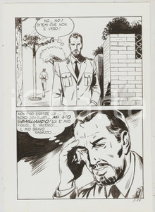 Opera d’arte autentica 1988 ALT n.6 Un mostro nel cuore  Tav.54 Originale Luigi COPPOLA  EDIPERIODICI 1