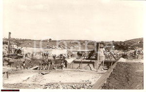 Fotografia d epoca originale 1935 Trapani Consorzio Bonifica Delia Nivolelli Foto 1