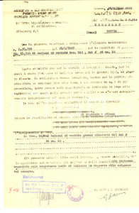 Documento originale, autentico 1944 WW2 RSI VERONA Ordine a ditta REDAELLI per bulloni d acciaio FERROVIE 1