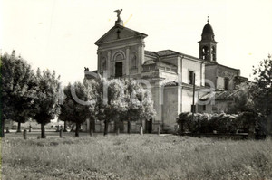 Cartolina originale da collezione 1957 ROTTOFRENO (PC) Chiesa SAN NICOLA a SAN NICOLO' A TREBBIA *Cartolina VG 1