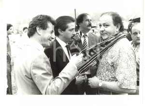 1990 ca MILANO - MILAN Paolo BERLUSCONI - Massimo BOLDI - Gianni NARDI *Foto