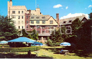 Cartolina originale da collezione 1960 ca GREENWICH (USA) PICKWICK ARMS HOTEL and its garden *Postcard VINTAGE 1