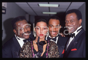 35mm vintage slide* 1991 TELEMIKE - THE PLATTERS backstage (15)