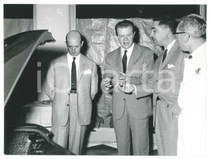 Fotografia d epoca originale 1961 AUTOMOBILI CATANIA Presentazione nuova FIAT 1300  Foto 24x18 cm 1