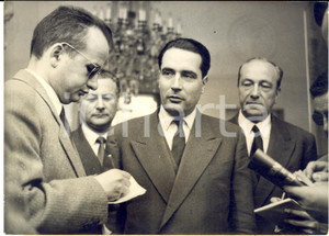 1953 PARIS Crise ministérielle - François MITTERRAND Claude LEMAITRE-BASSET