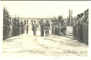 Fotografia d epoca originale 1947 MODENA Caserma Ottavo Campale  Cerimonia giuramento avieri  Foto 14x9 cm 1
