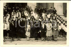 Fotografia d epoca originale 1930 ONB NAPOLI Rappresentanza della scuola femminile TOMMASO VOLINO Foto 1