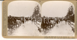 Fotografia d epoca originale 1918 WW1 THE GREAT WAR English soldiers to GOMMECOURT Stereoscopic nÂ° 62 1