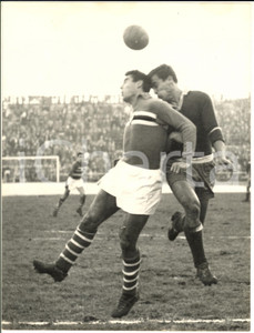 1959 CALCIO LAZIO-SAMPDORIA 3-1 Scontro Maurilio PRINI - Giovanni DELFINO *Foto