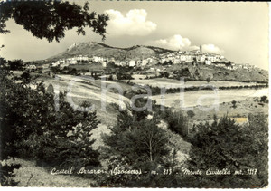 Cartolina originale da collezione 1969 CASTELL'AZZARA (GR) Scorcio panoramico con MONTE CIVITELLA *Cartolina FG VG 1