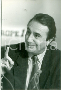 Fotografia d epoca originale 1990 PARIS JeanPierre SOISSON al Club de la Presse d EUROPE 1 Fotografia 1