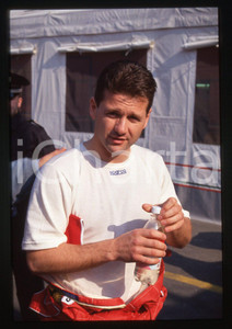 35mm vintage slide* 1994 GP SAN MARINO - Nicola LARINI nel paddock - Ritratto 2
