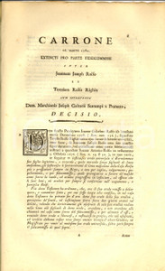 Documento originale, autentico 1782 VOLVERA TO Teresa ROLFI RIGHINI ottiene cascina in ereditÃ  dal fratello 1