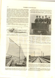 Giornale, rivista storica 1903 TOURING CLUB ITALIANO Turismo e fotografia *Rivista Anno IX nÂ° 4 1