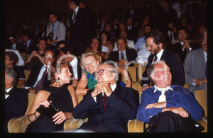 35mm vintage slide* 1983 VENEZIA Federico FELLINI Giulietta MASINA *Ritratto (3)