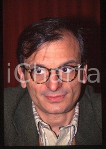 35mm vintage slide* 1995 ca MILAN Portrait of Italian actor Vittorio VIVIANI (2)