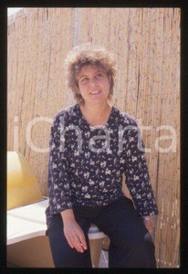35mm vintage slide* 1990 ca ITALIA Fiorella INFASCELLI Ritratto regista (15)