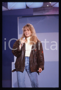 35mm vintage slide* 1989 FESTIVAL DI SANREMO Ylenia CARRISI al Teatro ARISTON *3