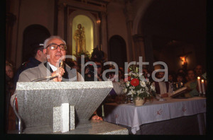 35mm vintage slide* 1995 BUSTO ARSIZIO Funerali di Mia MARTINI Giuseppe BERTÉ 4