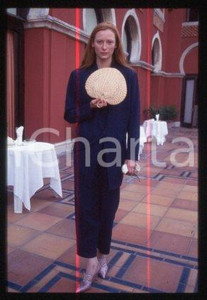 35mm vintage slide* 1992 VENICE Film Festival British actress Tilda SWINTON (2)