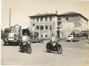 1958 MILANO Trasporto statua della Madonna di Narciso CASSINO *Foto 18x13