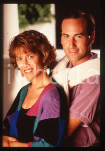 35mm vintage slide*1990 ca BEVERLY HILLS 90210 Carol POTTER James ECKHOUSE 