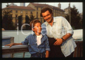 35mm vintage slide* 1991 COMMISSARIO CORSO Sergio TERENGHI Diego ABATANTUONO 10