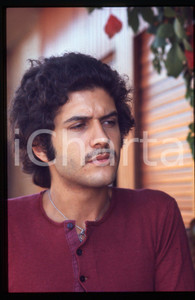 35mm vintage slide* 1980ca ITALIA COSTUME Tito SCHIPA JR Ritratto cantautore 1