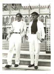 1986 VENEZIA Mostra del Cinema - Registi Paolo e Vittorio TAVIANI *Foto 18x24