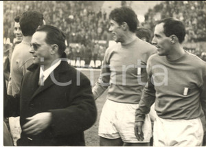 1962 ITALIA-TURCHIA 6-0 Ct FABBRI Cesare MALDINI Ezio PASCUTTI a fine partita