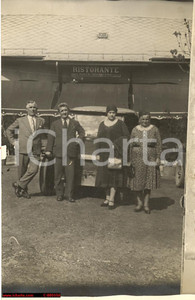 Cartolina originale da collezione 1920 ca COLLE DELLA MADDALENA Gita in automobile  Foto 9x14 cm 1