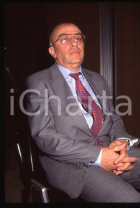 35mm vintage slide* 1998 MILANO POLITICA Salvatore SCIASCIA 4