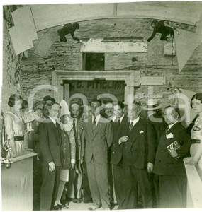 Fotografia d epoca originale 1931 ROMA Soc. An. PITIGLIANI alla Mostra del Giocattolo Fotografia 1