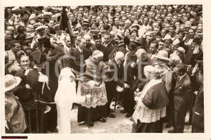 Fotografia d epoca originale 1934 NAPOLI Paolo Emilio THAON DI REVEL Alessio ASCALESI scuola peschereccia 1