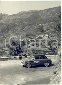 1956 AUTOMOBILISMO Trofeo SUPERCORTEMAGGIORE - Auto dopo il Colle di Nava *Foto