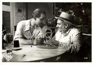 Fotografia d epoca originale 1940 CINEMA TEDESCO Gustav KNUTH in Zwischen Hamburg und Haiti Foto di scena UFA 1