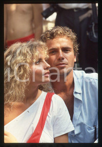 35mm vintage slide*1984 CINEMA "Chewingum" Massimo CIAVARRO e Isabella FERRARI 1