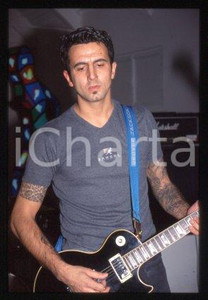 35mm vintage slide* 1994 ITALY Leader of TIMORIA Omar PEDRINI Portrait (8)