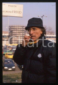 35mm vintage slide* 1990 ca MILAN Italian film director Ruggero DEODATO (10)