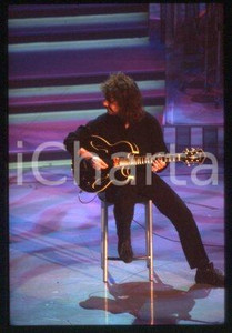 35mm vintage slide* 1996 SANREMO Festival American jazz guitarist Pat METHENY 4