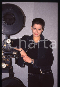 35mm vintage slide* 1997 SANREMO Silvia SALEMI Ritratto della cantante (15)