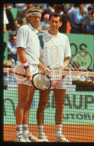 35mm vintage slide* 1991 TENNIS MONTE CARLO OPEN - Bjorn BORG vs Jordi ARRESE 4