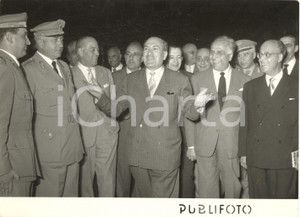 1954 MILANO Stazione Centrale - Arrivo Vittorio Emanuele MODICA nuovo questore