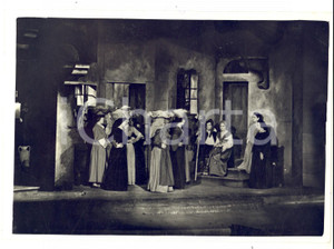 Fotografia d epoca originale 1938 ERBA TEATRO LICINIUM Regia Guido SALVINI  La figlia di Iorio Foto scena 1