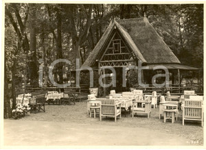 Fotografia d'epoca originale 1930 MILANO Esposizione dei fiori al PARCO MONTANELLI 1