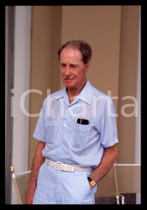 35mm vintage slide* 1988 VENEZIA Don AMECHE alla Mostra del Cinema - Ritratto 35